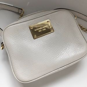 Michael Kors crossbody leather bag.